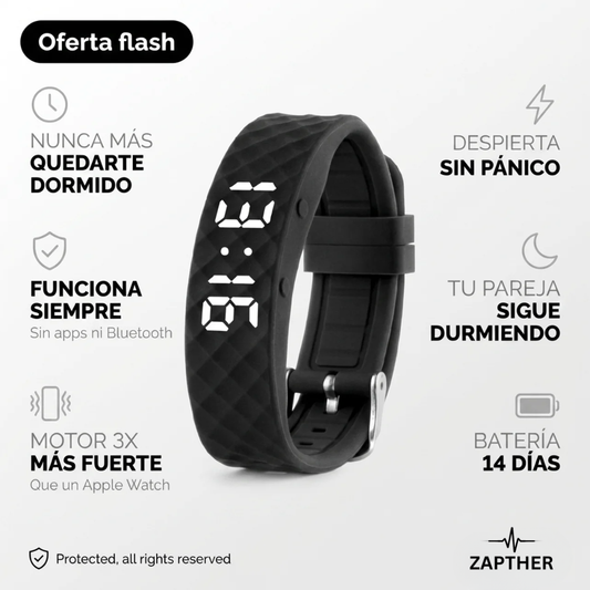 Zapther™ La alarma silenciosa que solo tú sientes.